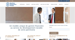 Desktop Screenshot of gefip.fr