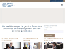 Tablet Screenshot of gefip.fr